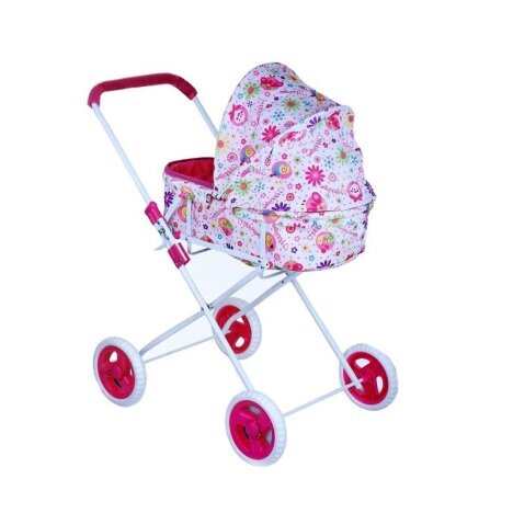 Carucior Port Bebe Doll Alb